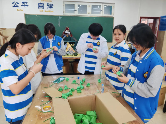 詩(shī)詞端午,與“粽”不同——中學(xué)部2024年迎端午中高考祈福系列活動(dòng)